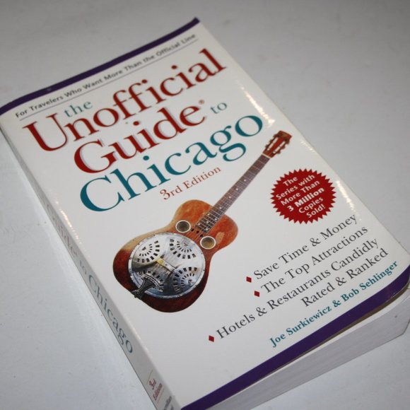The Unofficial Guide to Chicago 3rd edition 1999 paperback (Bk) - Picture 1 of 6